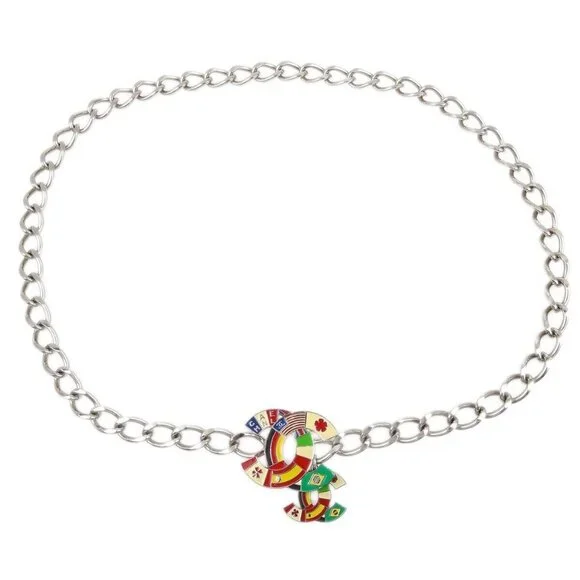 Chanel Chain Belt Silver Small Good 97A 116270 Chanel Chain Belt Silver Small Good 97A – AMORE Vintage Tokyo main image 4